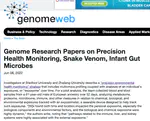 Dr. Gao's Genome Research paper has been reported by GenomeWeb